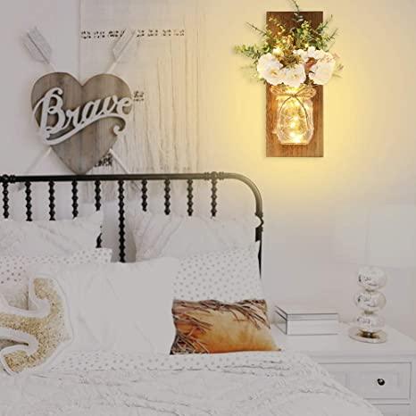 2 Pack Rustic  Jar Fairy Strip Lights