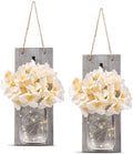 2 Pack Rustic  Jar Fairy Strip Lights
