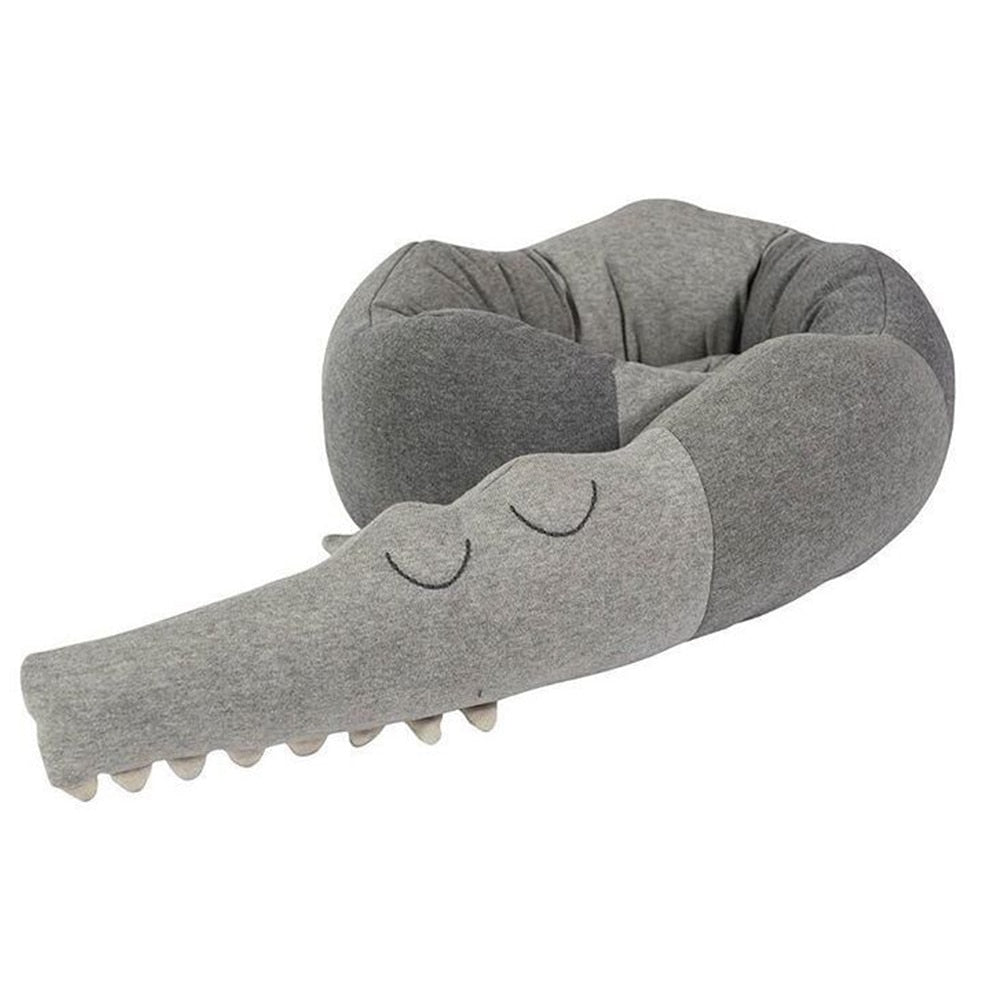 Soft Crocodile Plush Pillow
