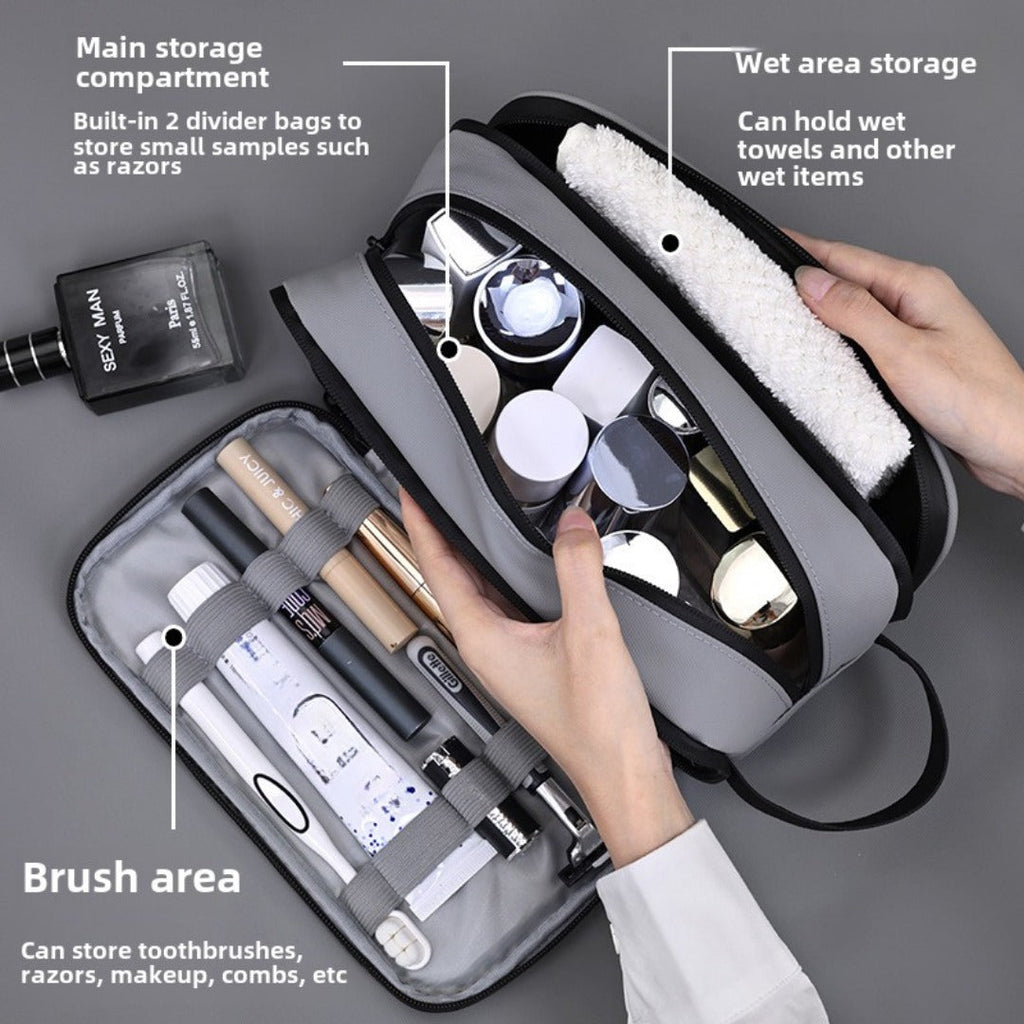 Three-Layer Large-Capacity Men's Toiletry Bag