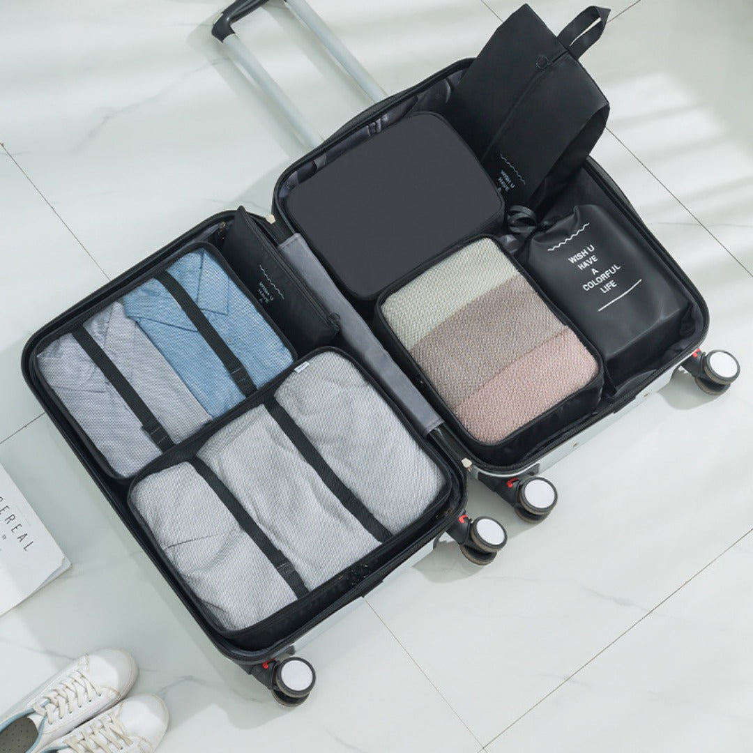 7Pcs a set of large-capacity travel bags