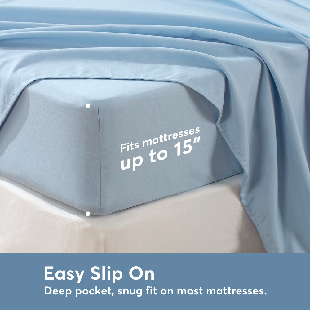 Kasentex Summer Soft Sheet Bedding Set in Deep Pocket