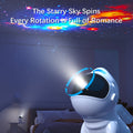 Projector for Bedroom,Space Dog Projector with Bluetooth Speaker