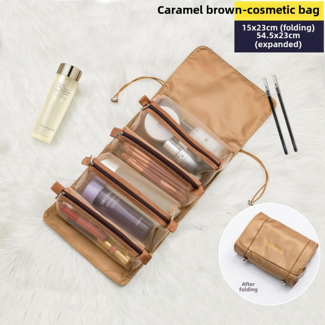 Travel portable large capacity makeup bags
