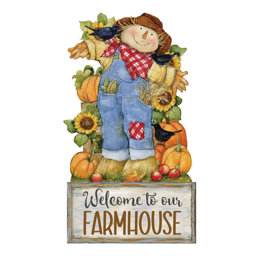 Farmhouse Door Hanger Fall Decoration