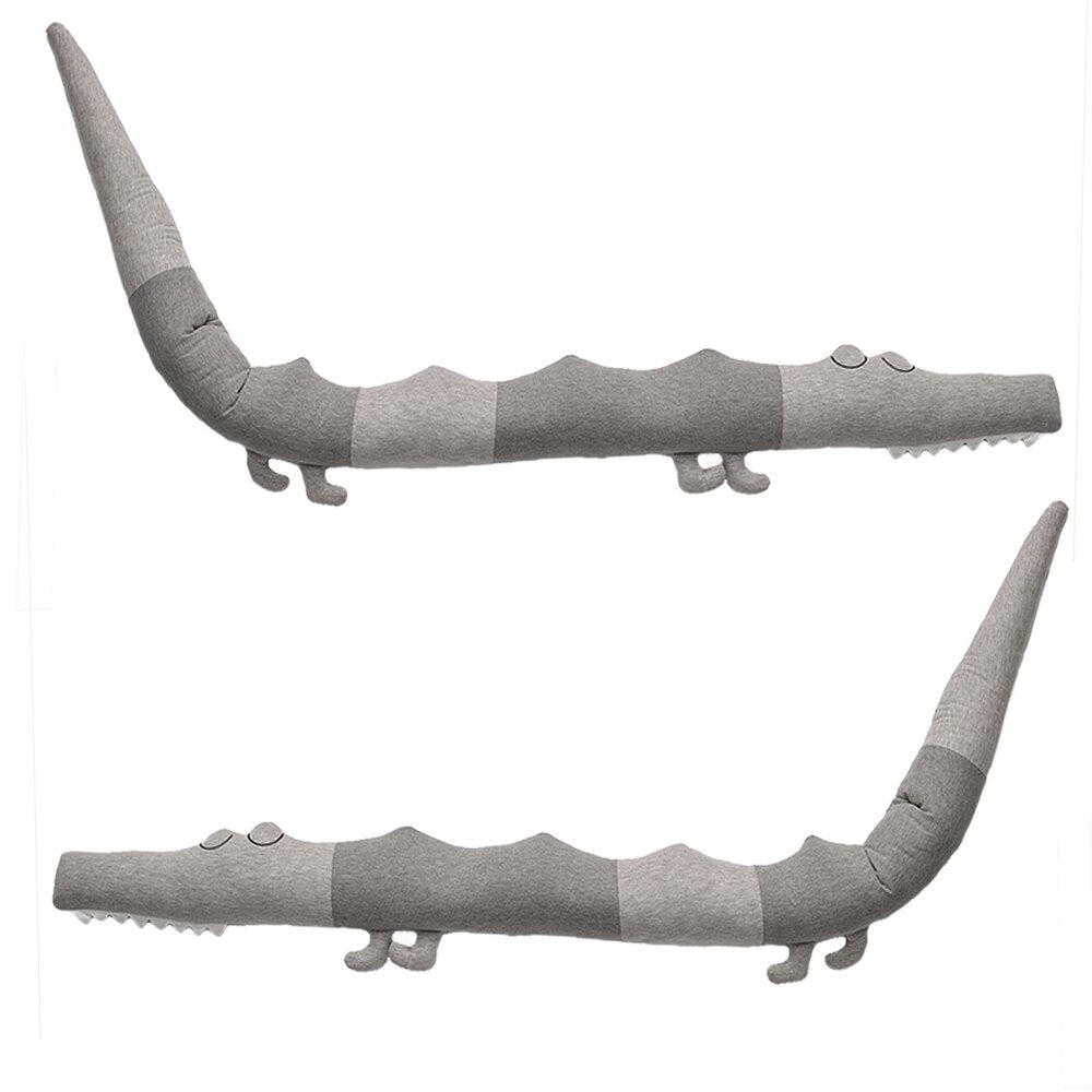 Soft Crocodile Plush Pillow