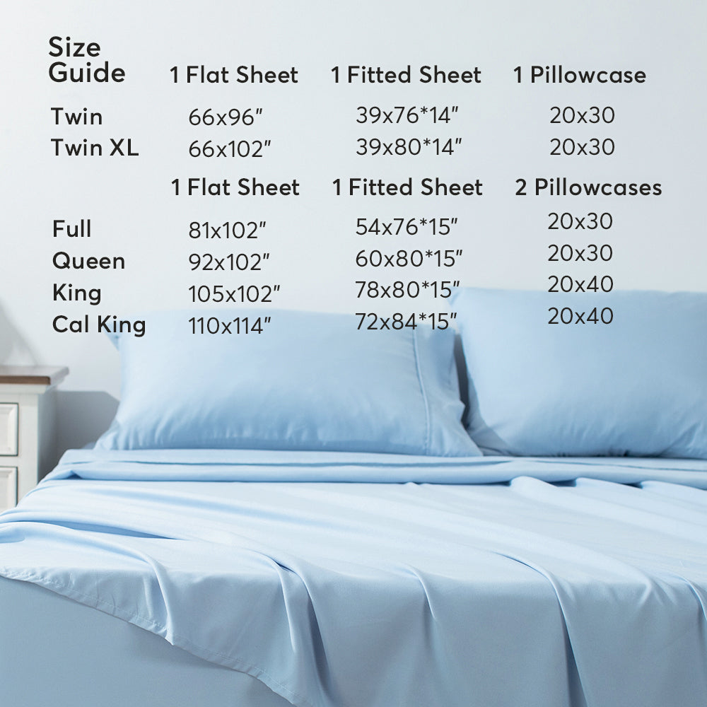 Kasentex Summer Soft Sheet Bedding Set in Deep Pocket