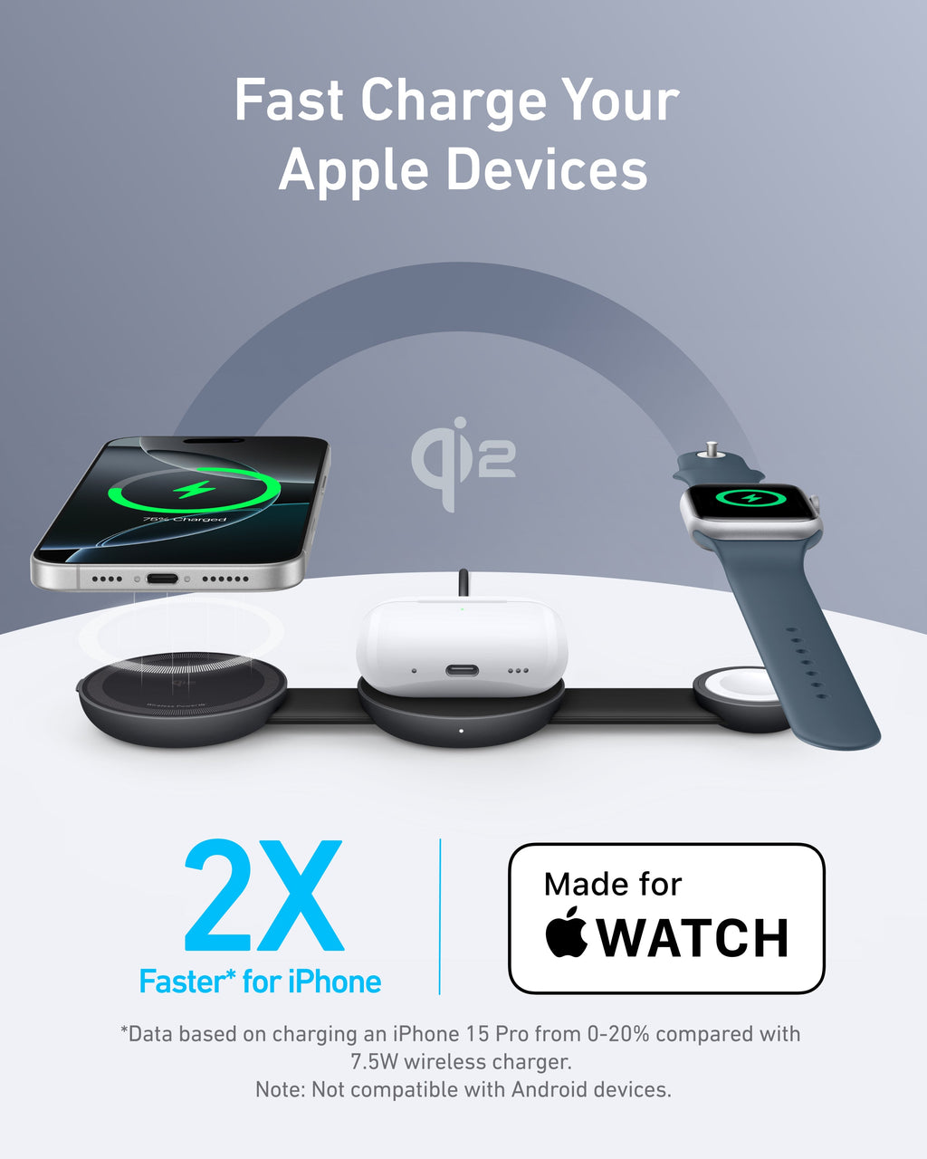 Anker MagGo Wireless Charging Station