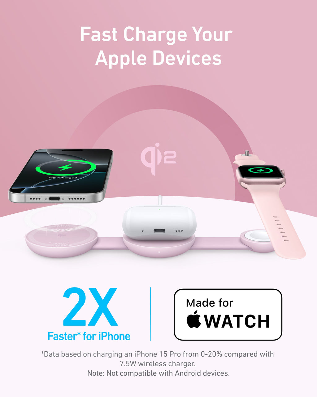 Anker MagGo Wireless Charging Station