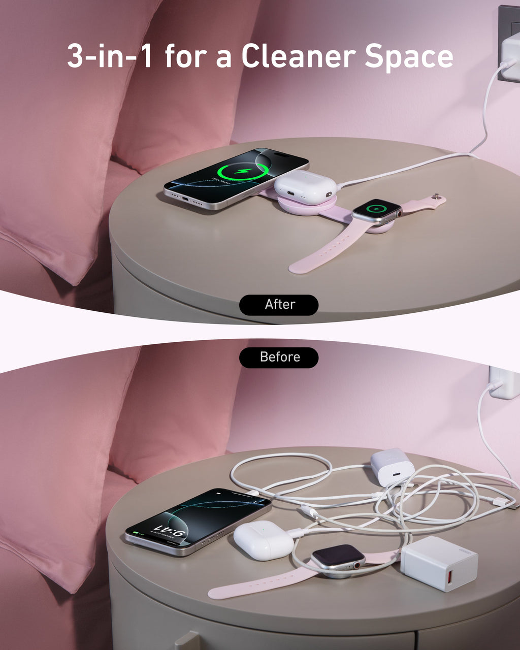 Anker MagGo Wireless Charging Station