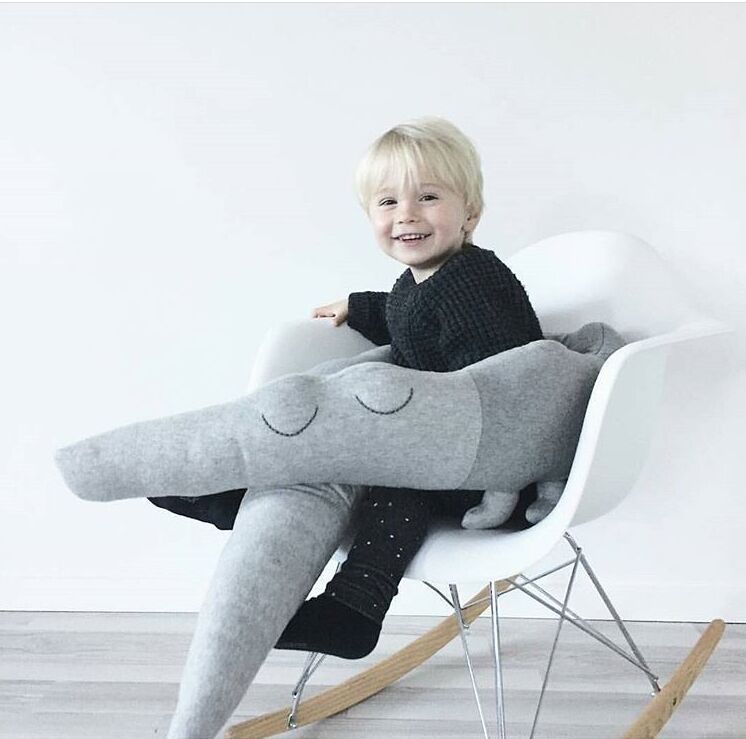 Soft Crocodile Plush Pillow