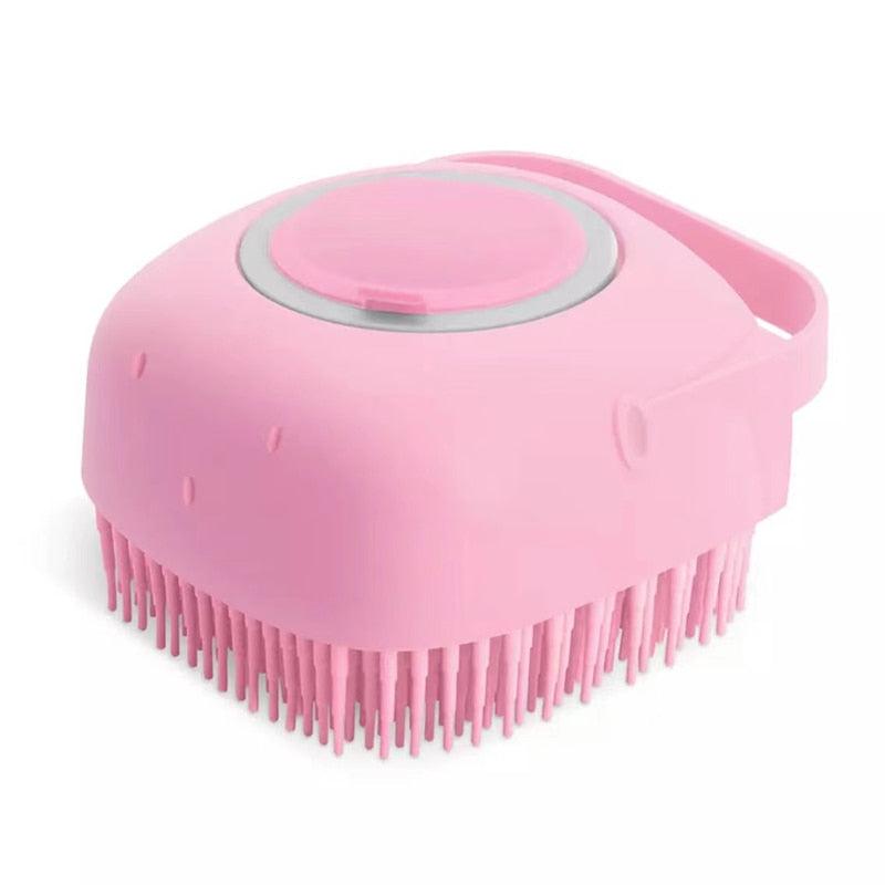 Pet Dog Cat Bath Brush 2-in-1 Pet  Massage Comb