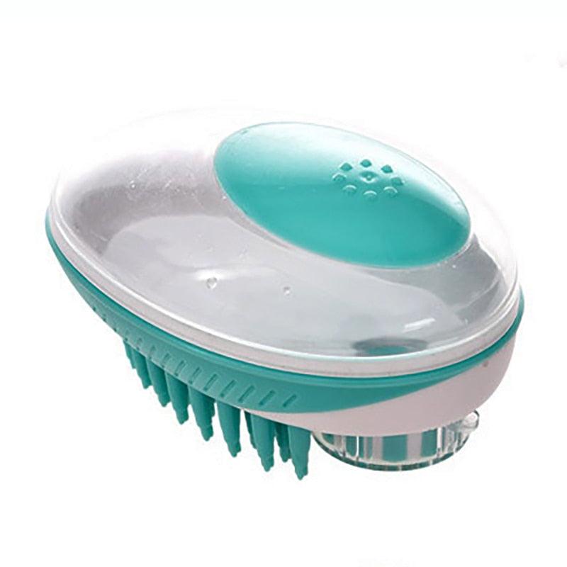 Pet Dog Cat Bath Brush 2-in-1 Pet  Massage Comb