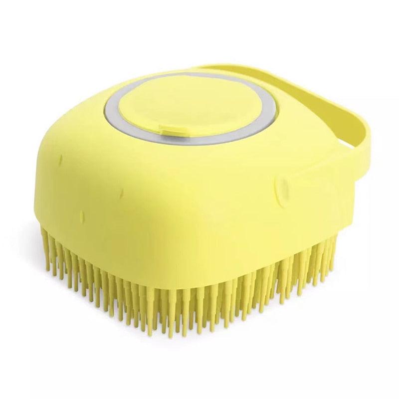 Pet Dog Cat Bath Brush 2-in-1 Pet  Massage Comb
