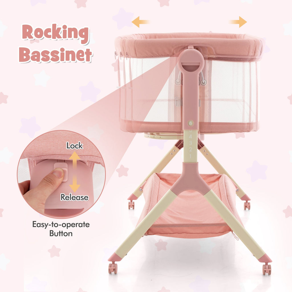 Height Adjustable Bedside Sleeper w