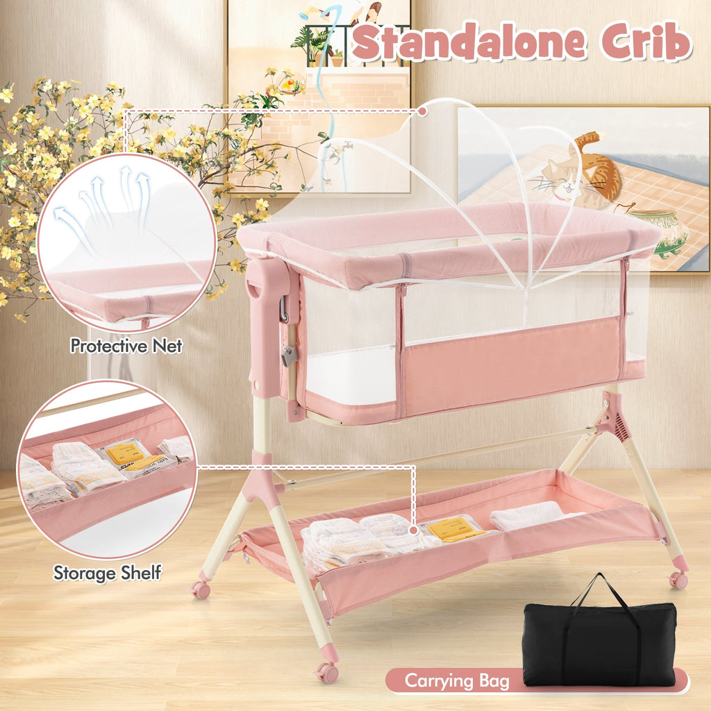 Height Adjustable Bedside Sleeper w