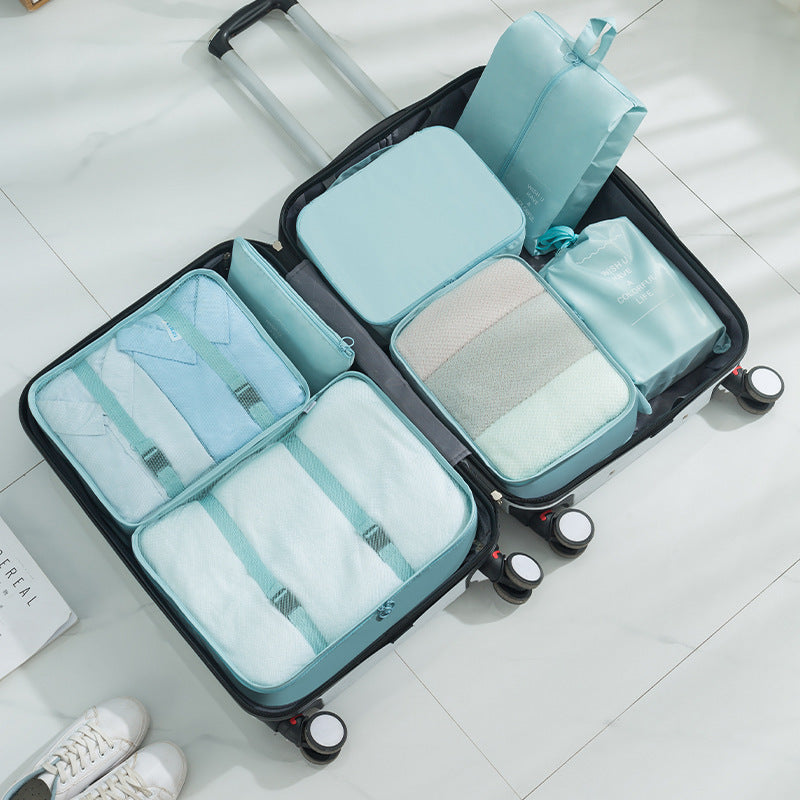 7Pcs a set of large-capacity travel bags
