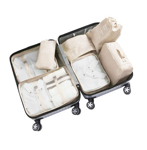 7Pcs a set of large-capacity travel bags