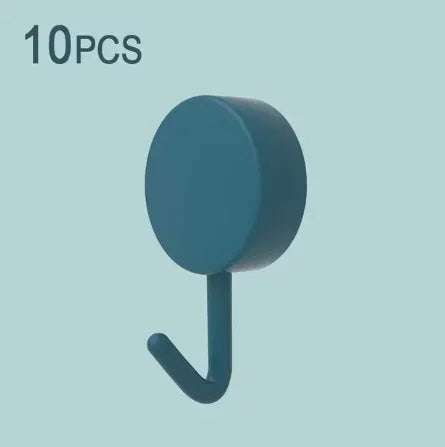 10PCS Self Adhesive Wall Hook Strong Without Drilling