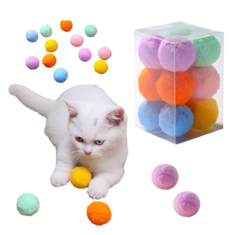 12Pcs/lot Funny Cat Toys