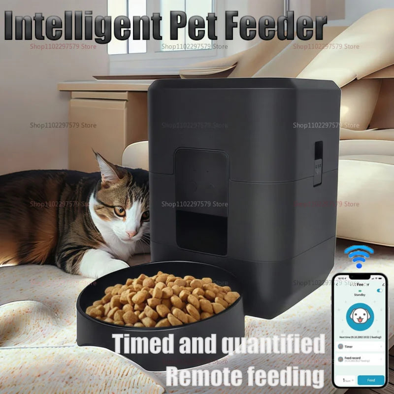 Smart Pet Feeder 2L Automatic Wifi Enabled