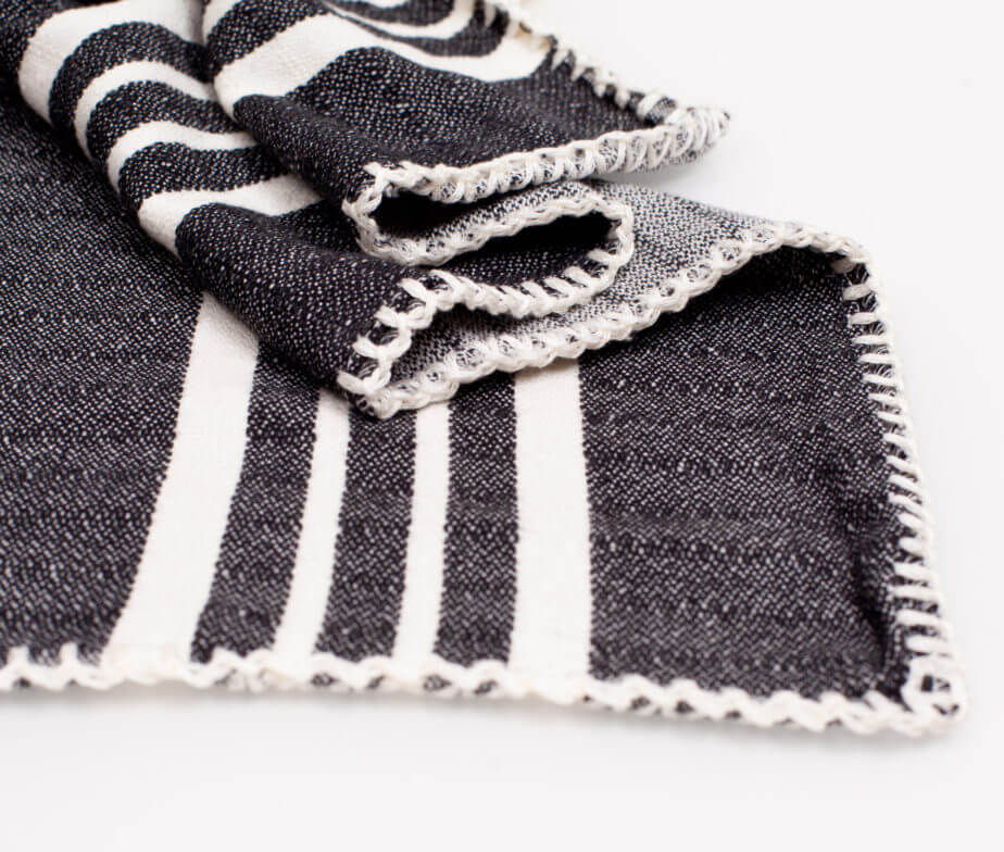 FARMHOUSE HAND TOWEL , WITHOUT FRINGES