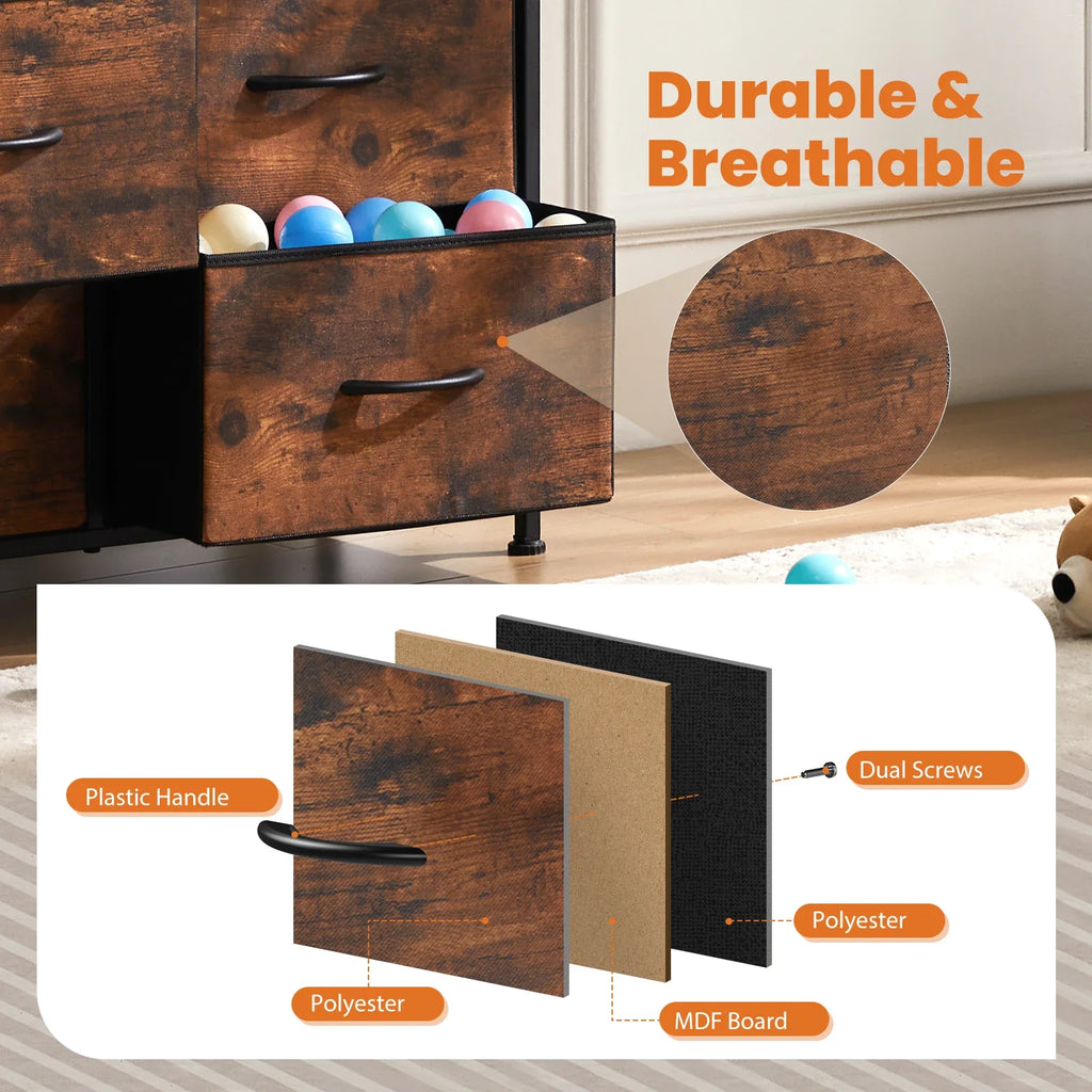 JHK Bedside Table For Bedroom