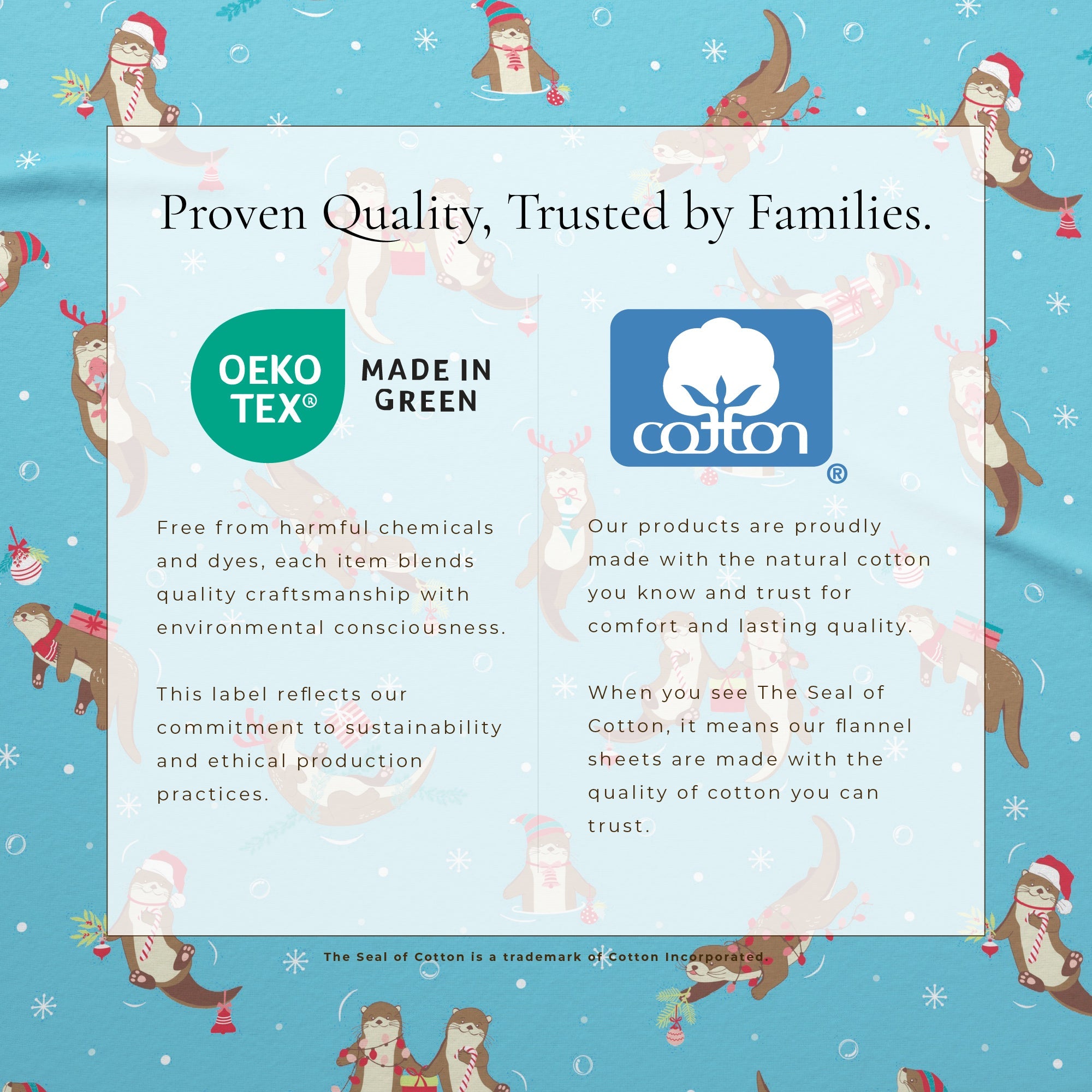Turkish Cotton Christmas Flannel Sheet