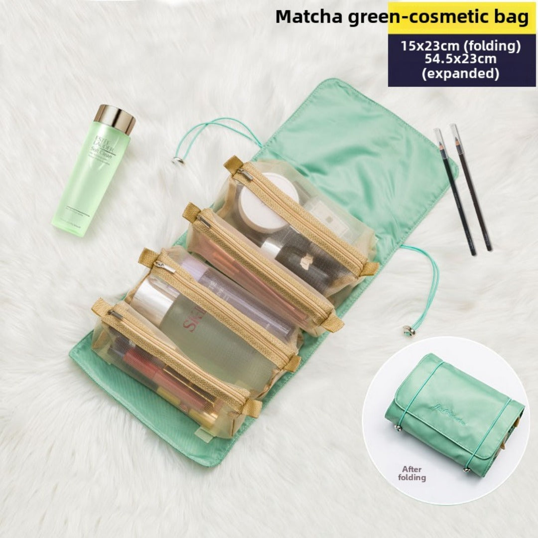 Travel portable large capacity makeup bags
