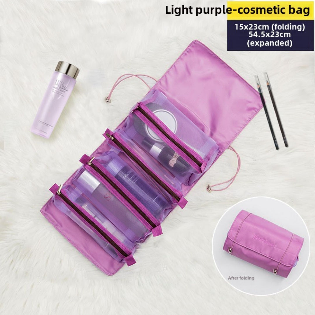 Travel portable large capacity makeup bags