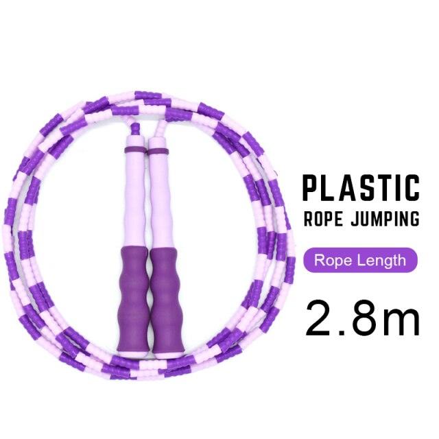 Adult Children Jump Skipping Rope