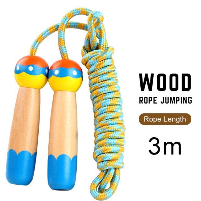 Adult Children Jump Skipping Rope