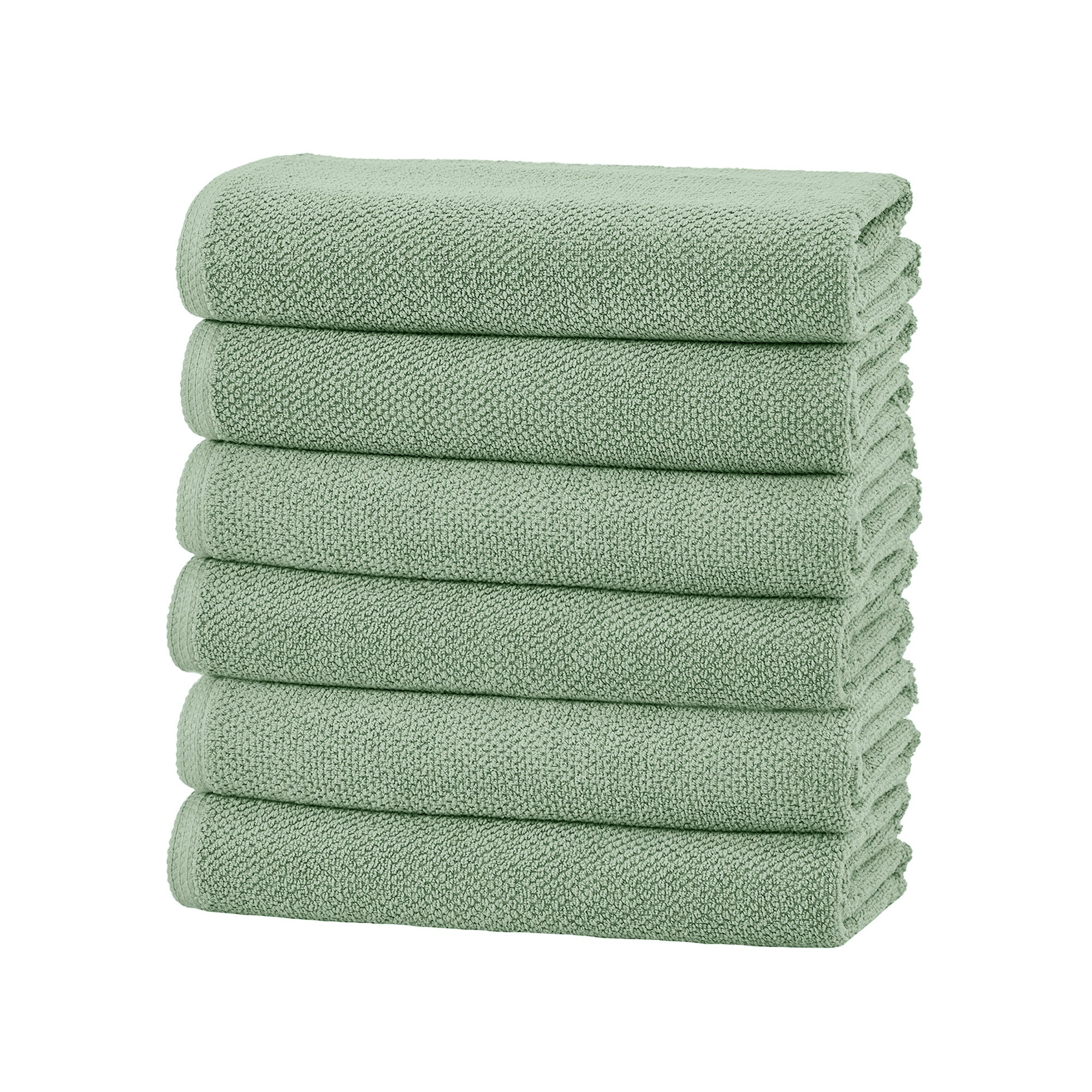 Cotton Textured Bath Towel Set