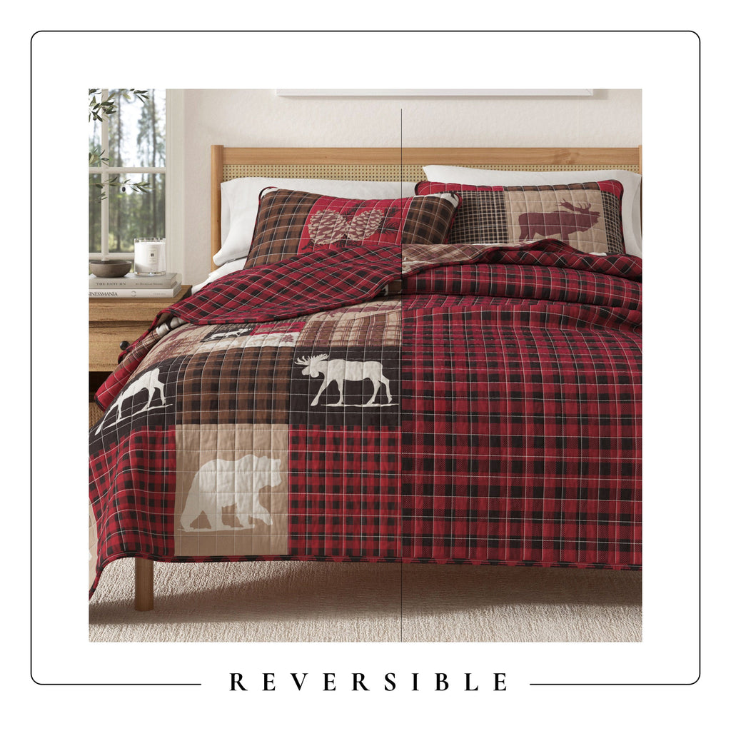 Rustic Landscape Quilt Set