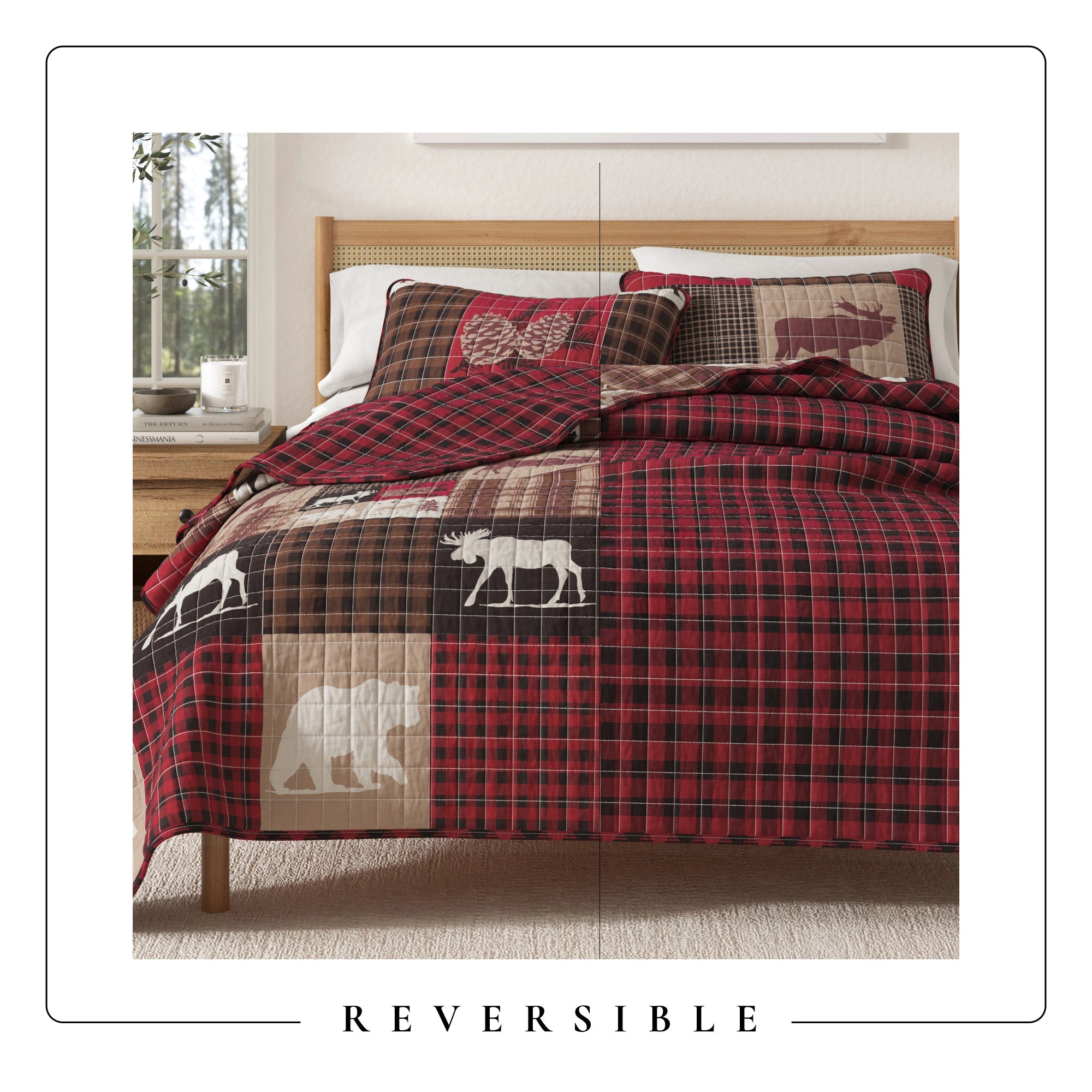 Rustic Landscape Quilt Set
