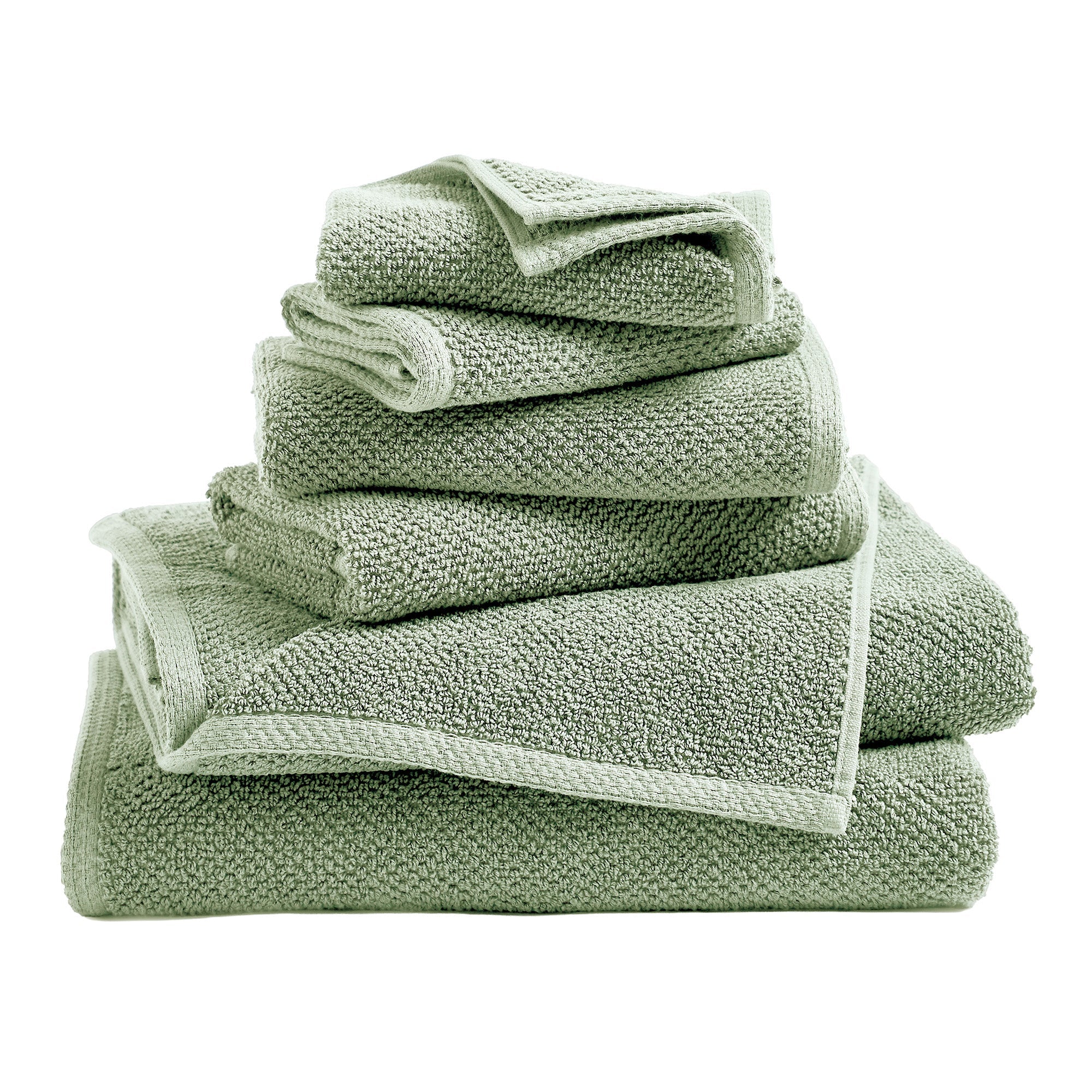 Cotton Textured Bath Towel Set