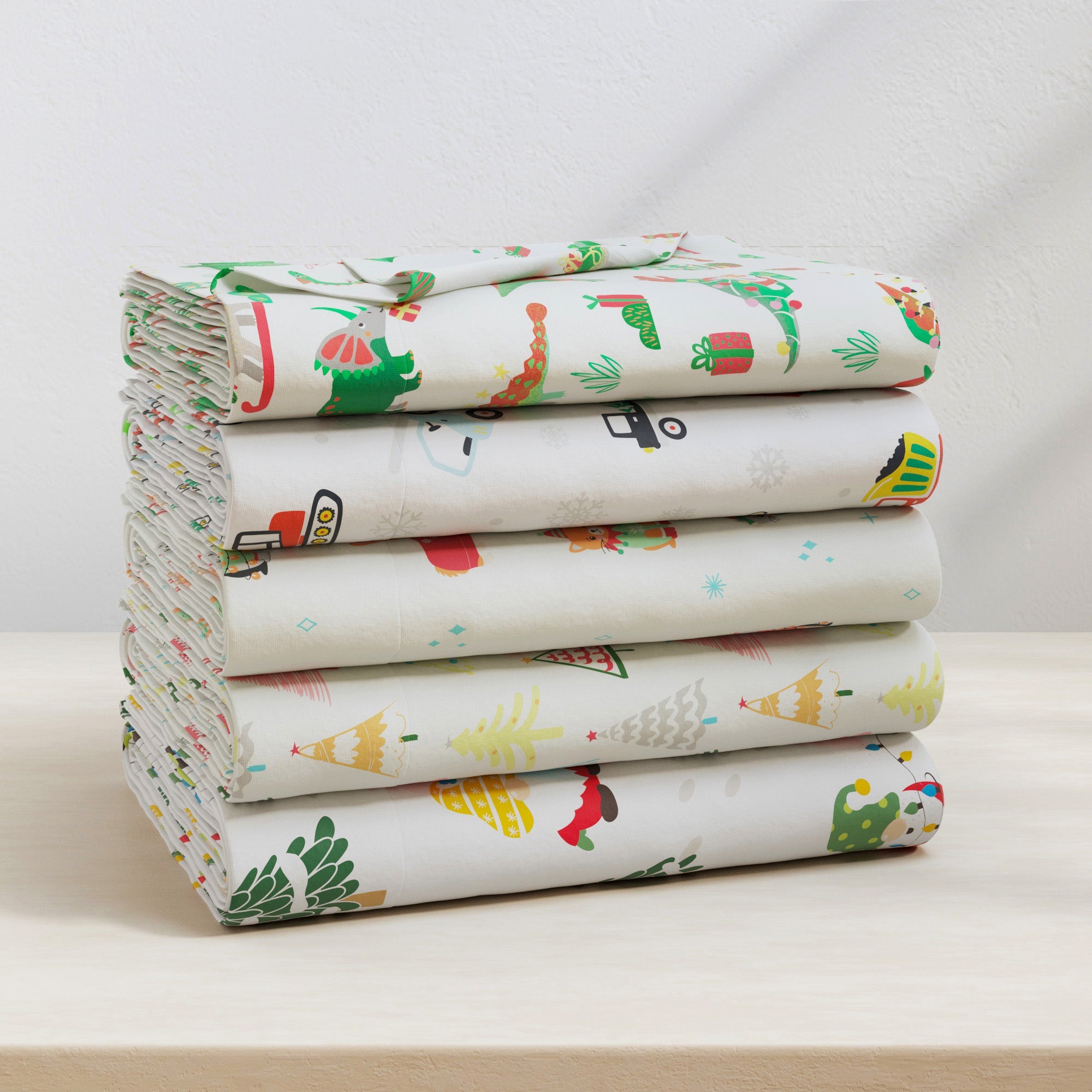 Turkish Cotton Christmas Flannel Sheet