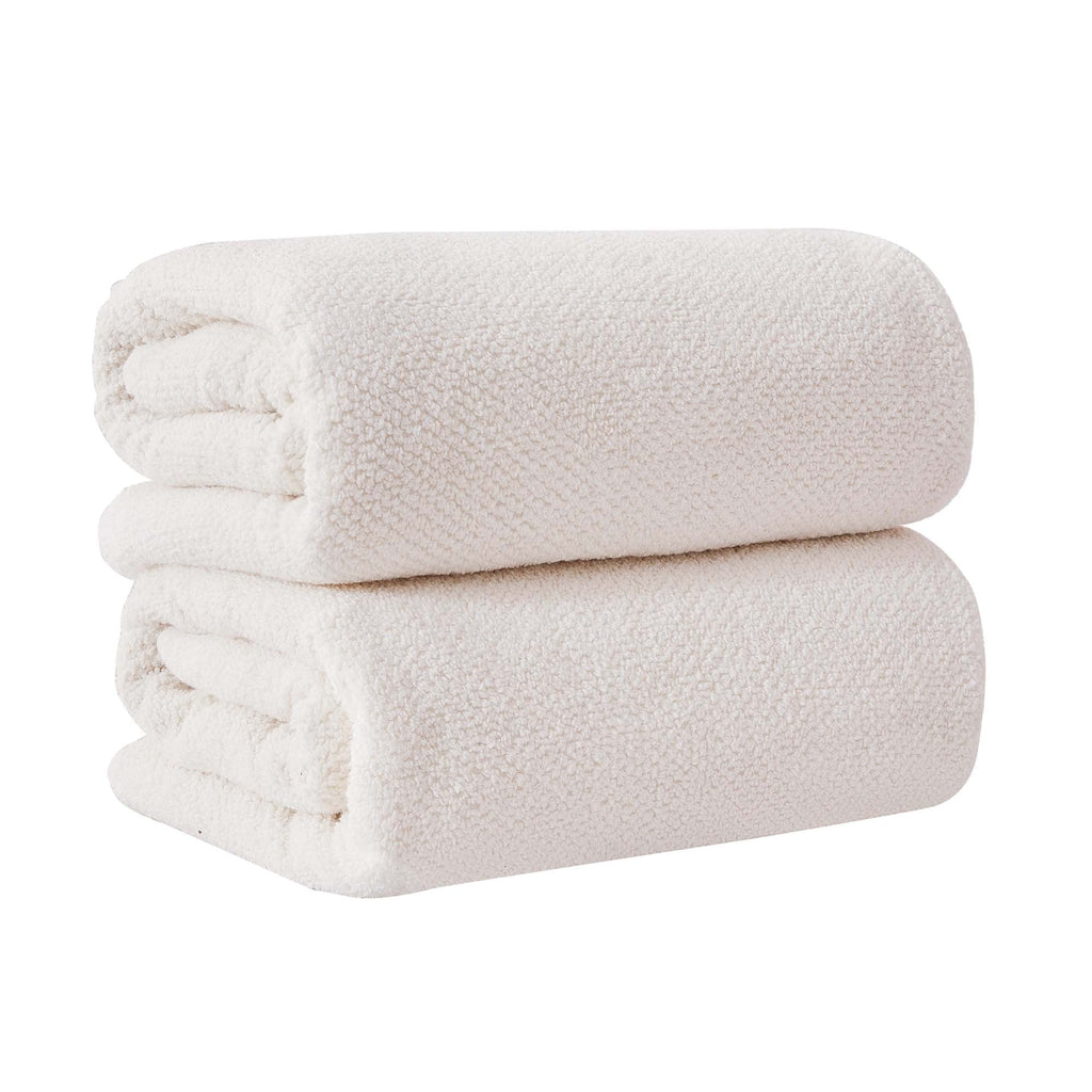 Cotton Textured Bath Towel Set