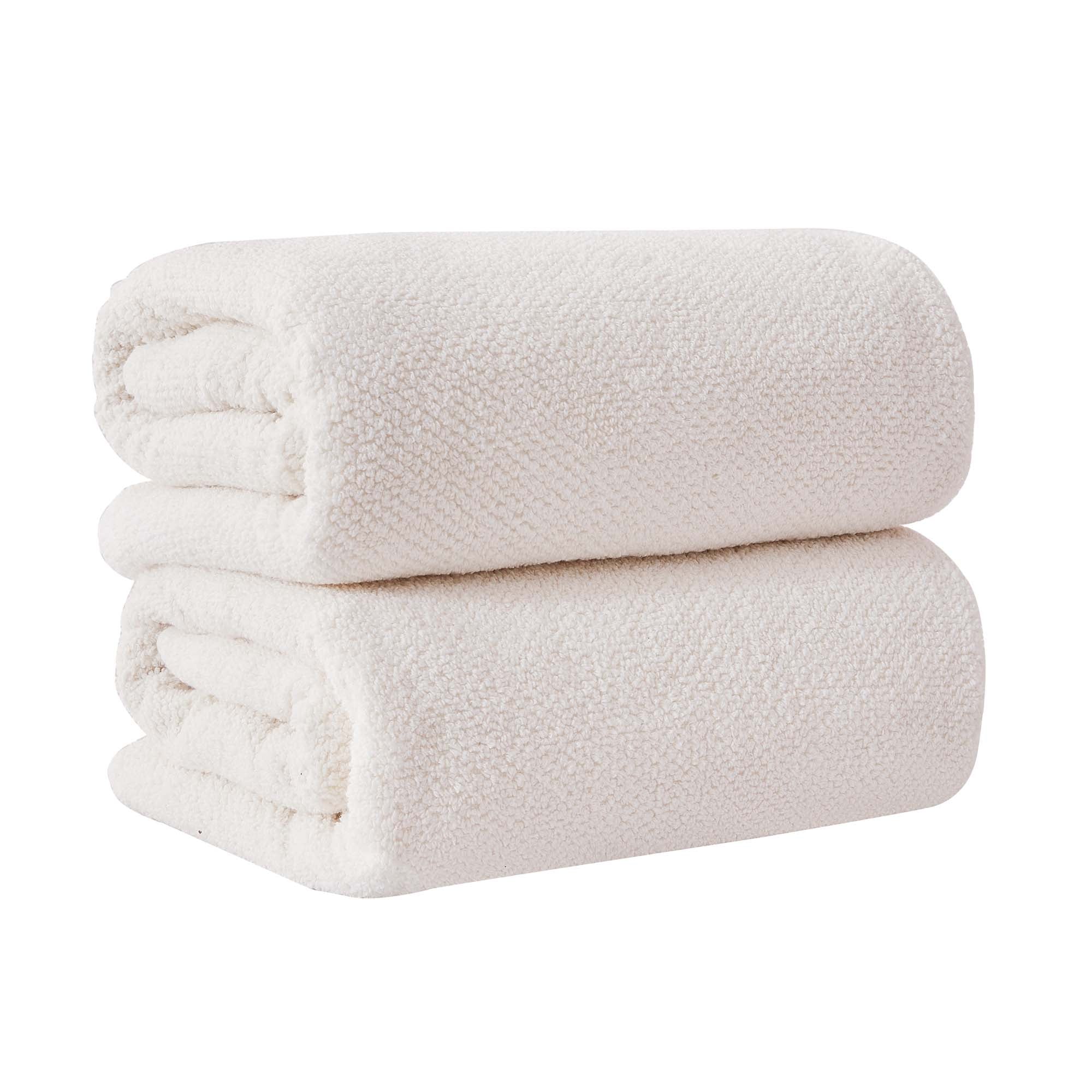 Cotton Textured Bath Towel Set