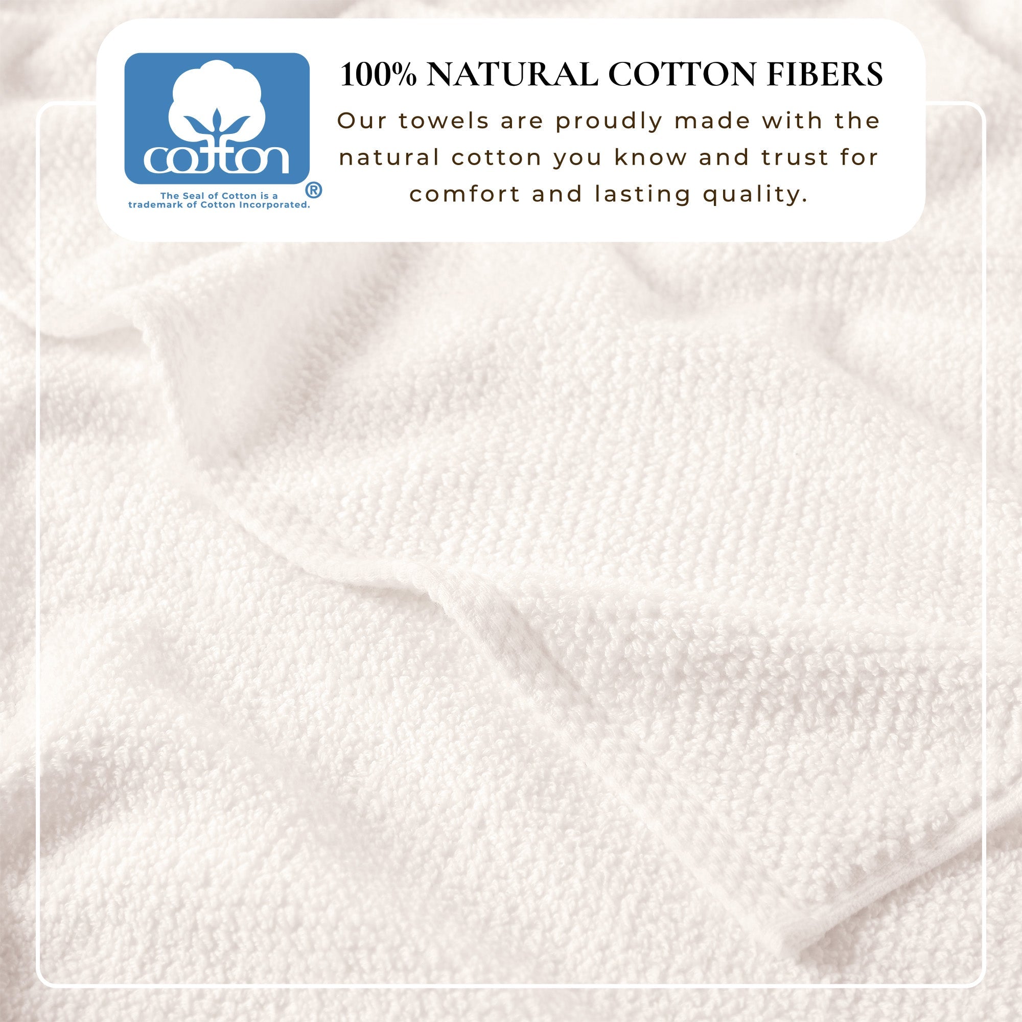 Cotton Textured Bath Towel Set