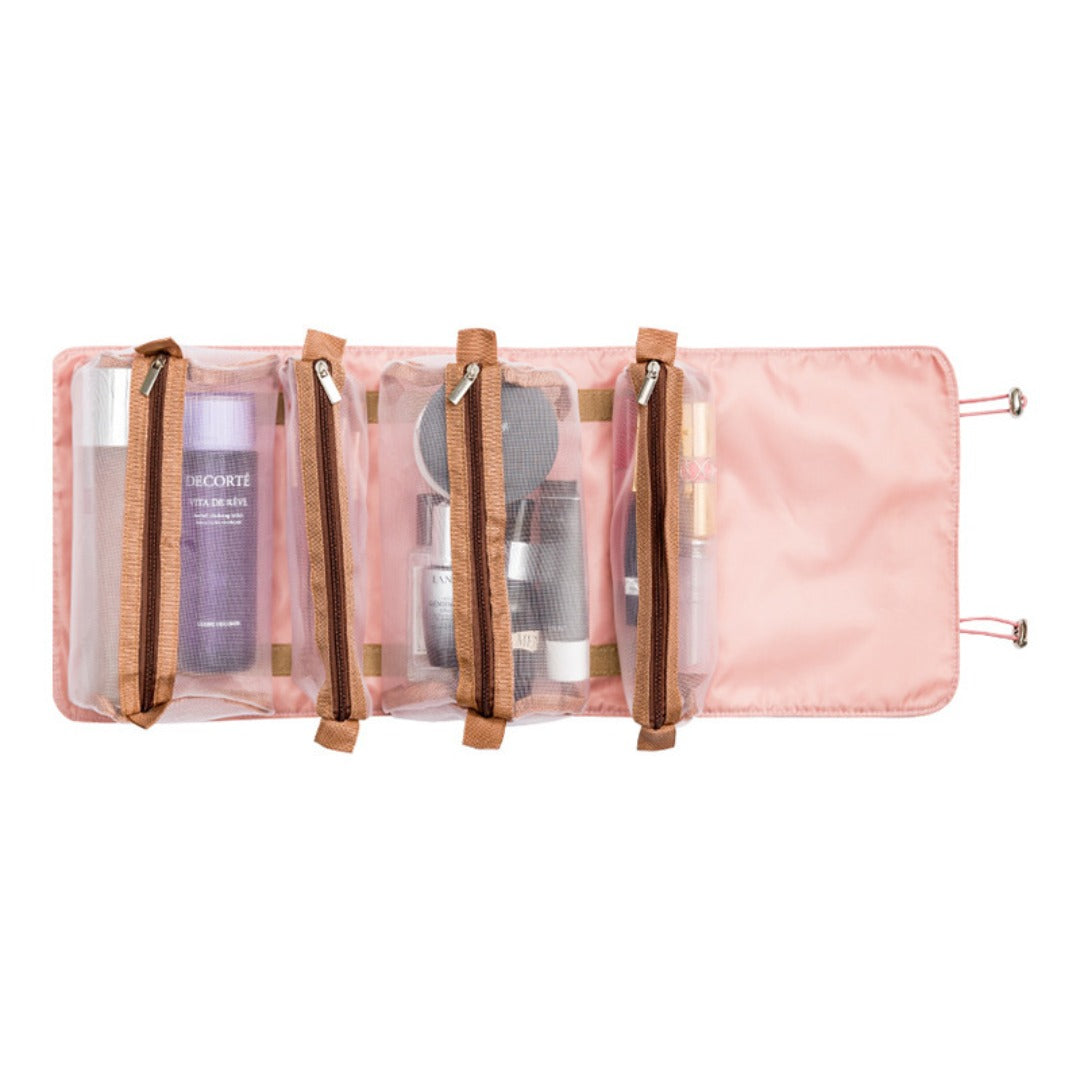 Travel portable large capacity makeup bags