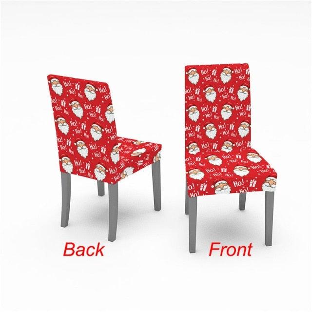 Christmas Chair Cover Stretch Spandex