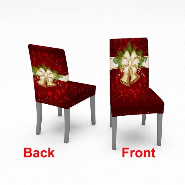 Christmas Chair Cover Stretch Spandex