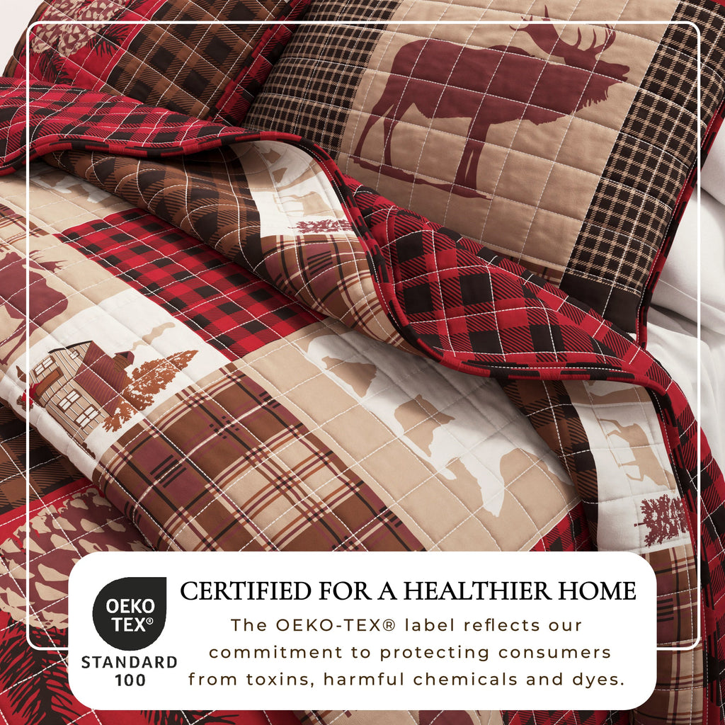 Rustic Landscape Quilt Set