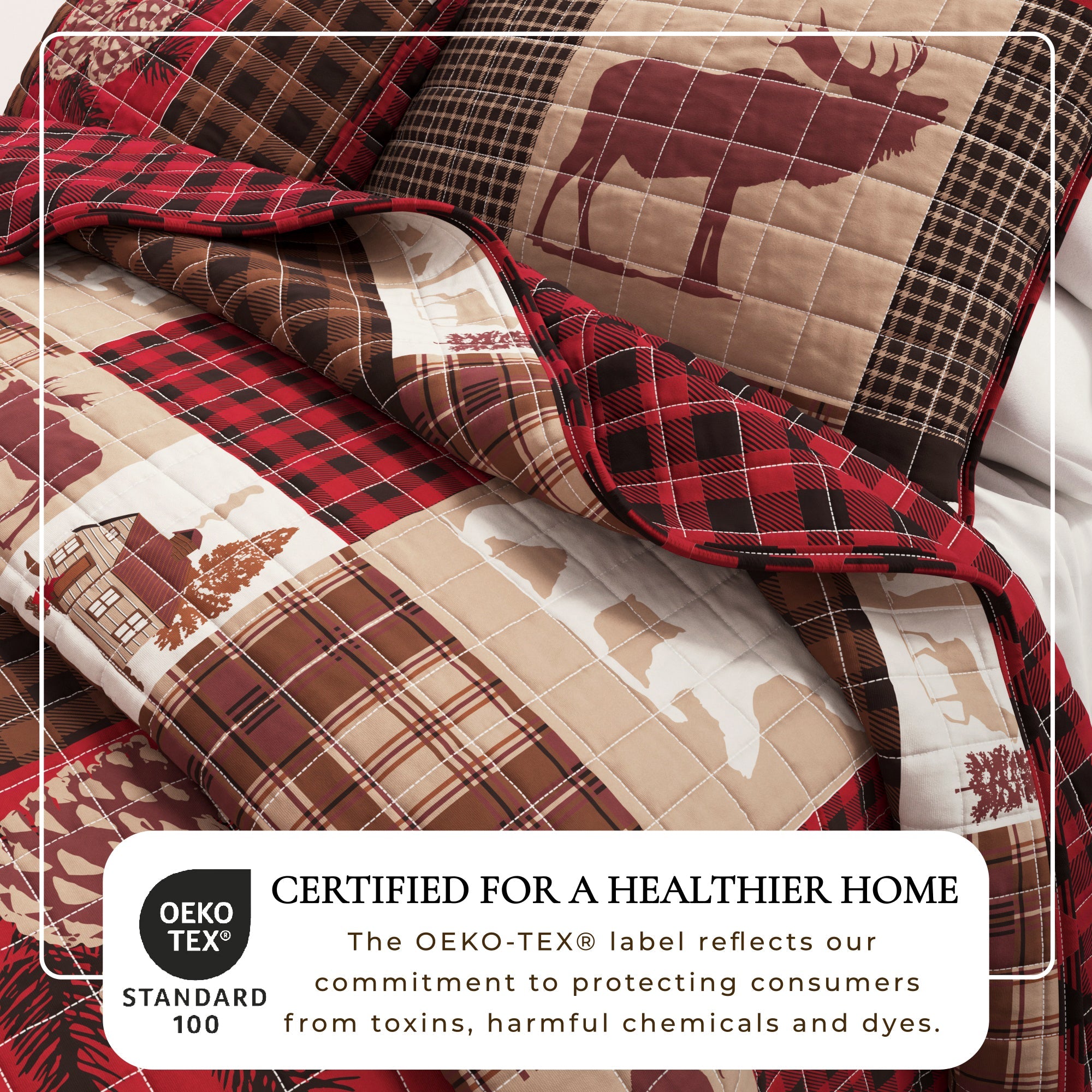 Rustic Landscape Quilt Set
