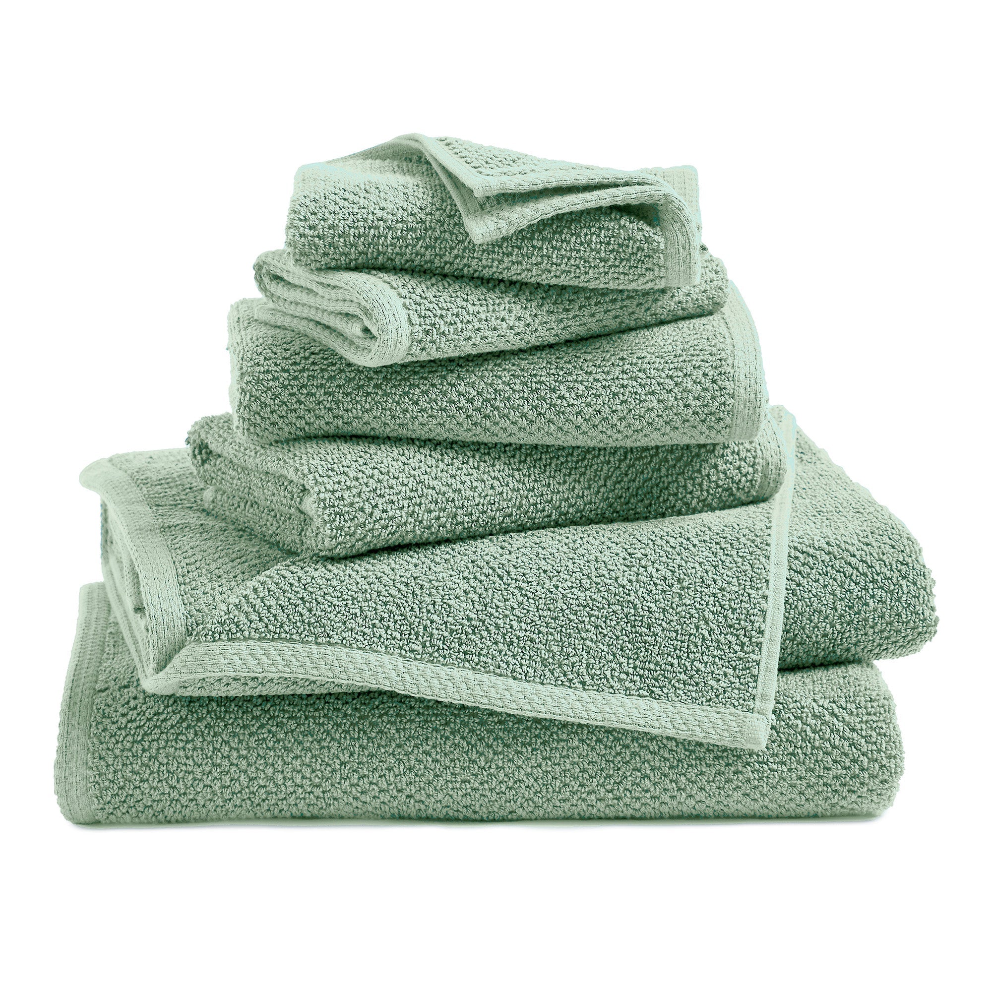 Cotton Textured Bath Towel Set