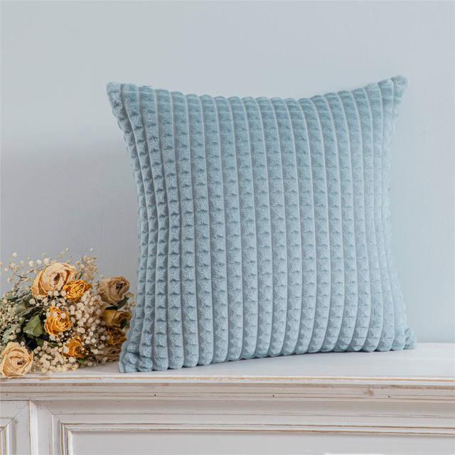 Cushion Cover Solid Colorful Throw Pillow Cases