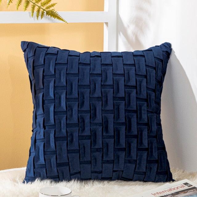 Cushion Cover Solid Colorful Throw Pillow Cases