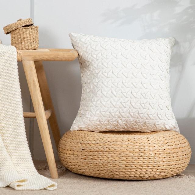 Cushion Cover Solid Colorful Throw Pillow Cases