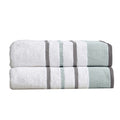 Decorative Cotton Stripe Bath Towel Set